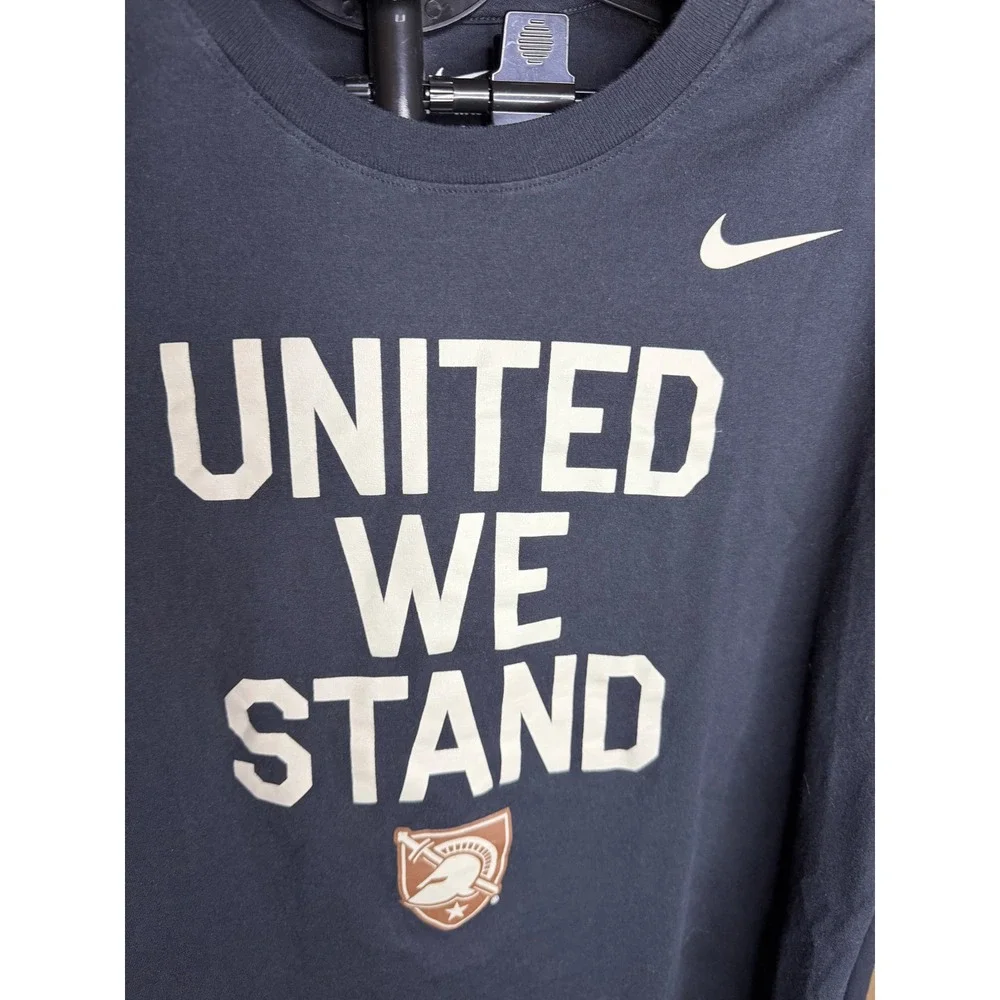 Nike Mens United We Stand Task Force Dagger Long Sleeve T-Shirt Black Large